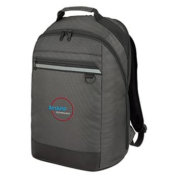 Emerson Reflective Accent Backpack - Embroidered