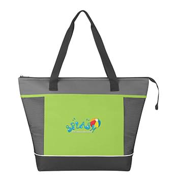 Mega Shopping Cooler Tote Bag - Embroidered