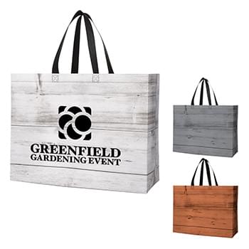 Chalet Laminated Non-Woven Tote Bag