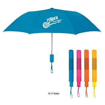42" Foldable Neon Telescopic Umbrella