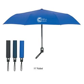 43" Foldable Umbrella with Rubberized Handle