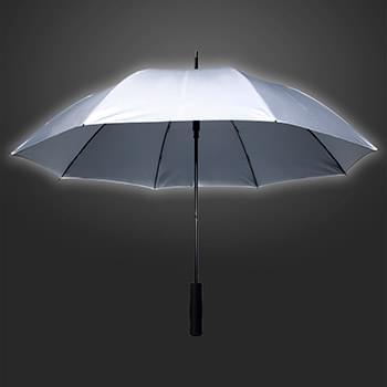 46" Arc Rain Delay Reflective Umbrella