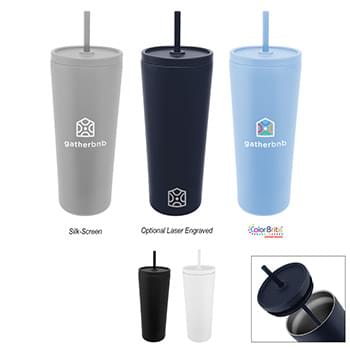 24 Oz. Brooklyn Recycled Stainless Steel Tumbler