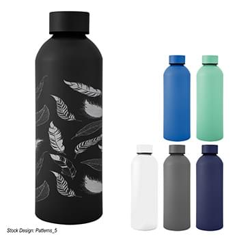 25 Oz. Full Laser Blaire Recycled Aluminum Bottle