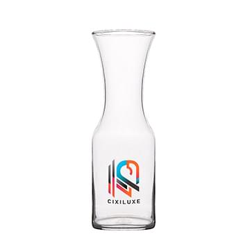 34 Oz. Full Color Clear Glass Carafe