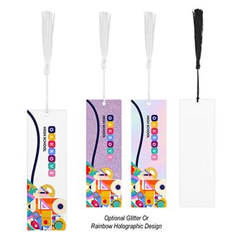 Acrylic Bookmark With Tassel - Large