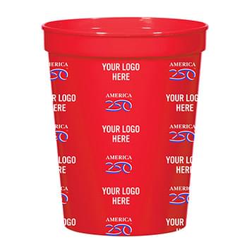 America250 16 Oz. Full Color Big Game Stadium Cup