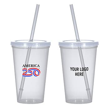 America250 22 Oz. Sunsplash Single Wall Tumbler