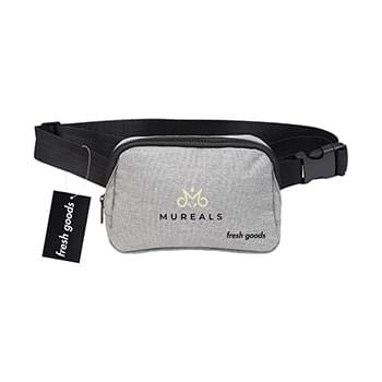 Fresh Goods Anywhere RPET Heathered Belt Bag