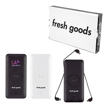 Fresh Goods 5-In-1 Wireless Power Bank