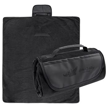 Cutter & Buck® rPET Roll-Up Picnic & Camping Blanket