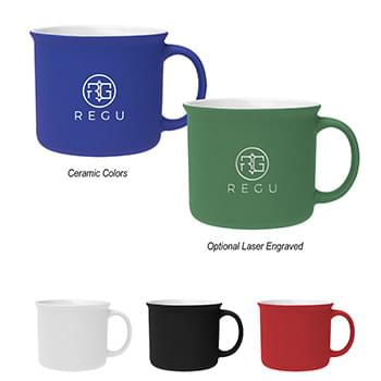 15 Oz. Soft Touch Campfire Mug