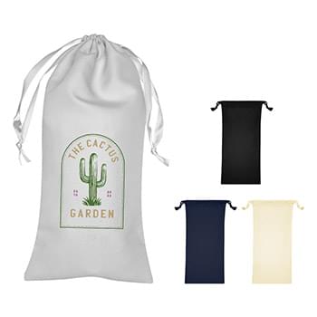 100% Polyester Pouch With Drawstring