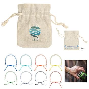 4ocean® Bracelet with Hemp Bag