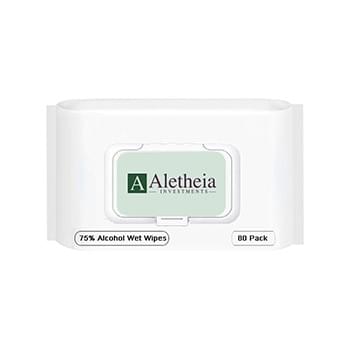 80 CT. Alcohol Antibacterial Wet Wipe Packet