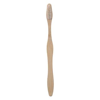 Bamboo-Made Toothbrush in Cotton Carrying Pouch