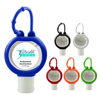 1.17 Oz. Hand Sanitizer With Silicone Sleeve