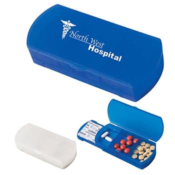 Portable Pill Holder and Bandage Dispenser