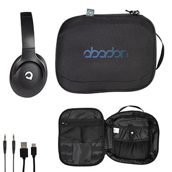 Noise Cancelling Headphones With Travel Pouch
