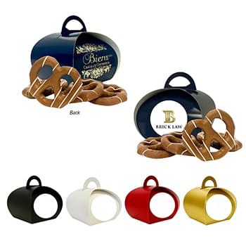 Biens Chocolate CenterpiecesÂ® Petite Tulip Box With Chocolate-Covered Pretzels