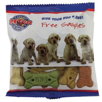 Zagasnacks Promo Snack Pack Bags with Dog Bones