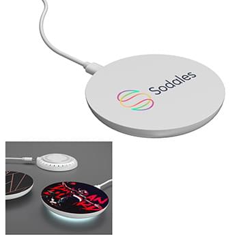15W Wireless Charger With LED Light